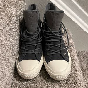 Counter climate, waterproof high top converse